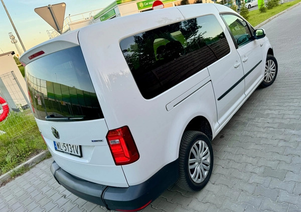 Volkswagen Caddy cena 130000 przebieg: 180000, rok produkcji 2019 z Białobrzegi małe 466